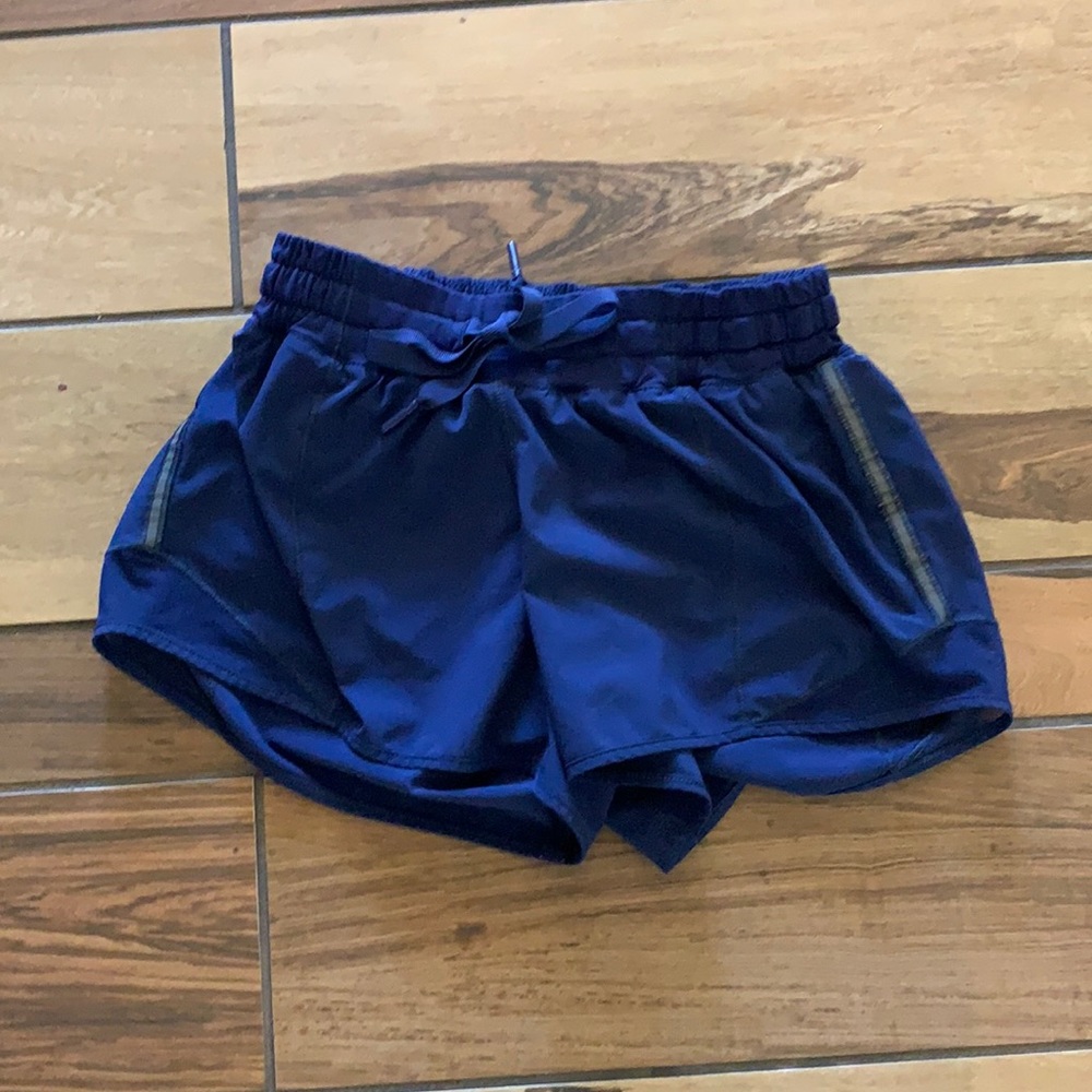 Navy blue Lululemon shorts